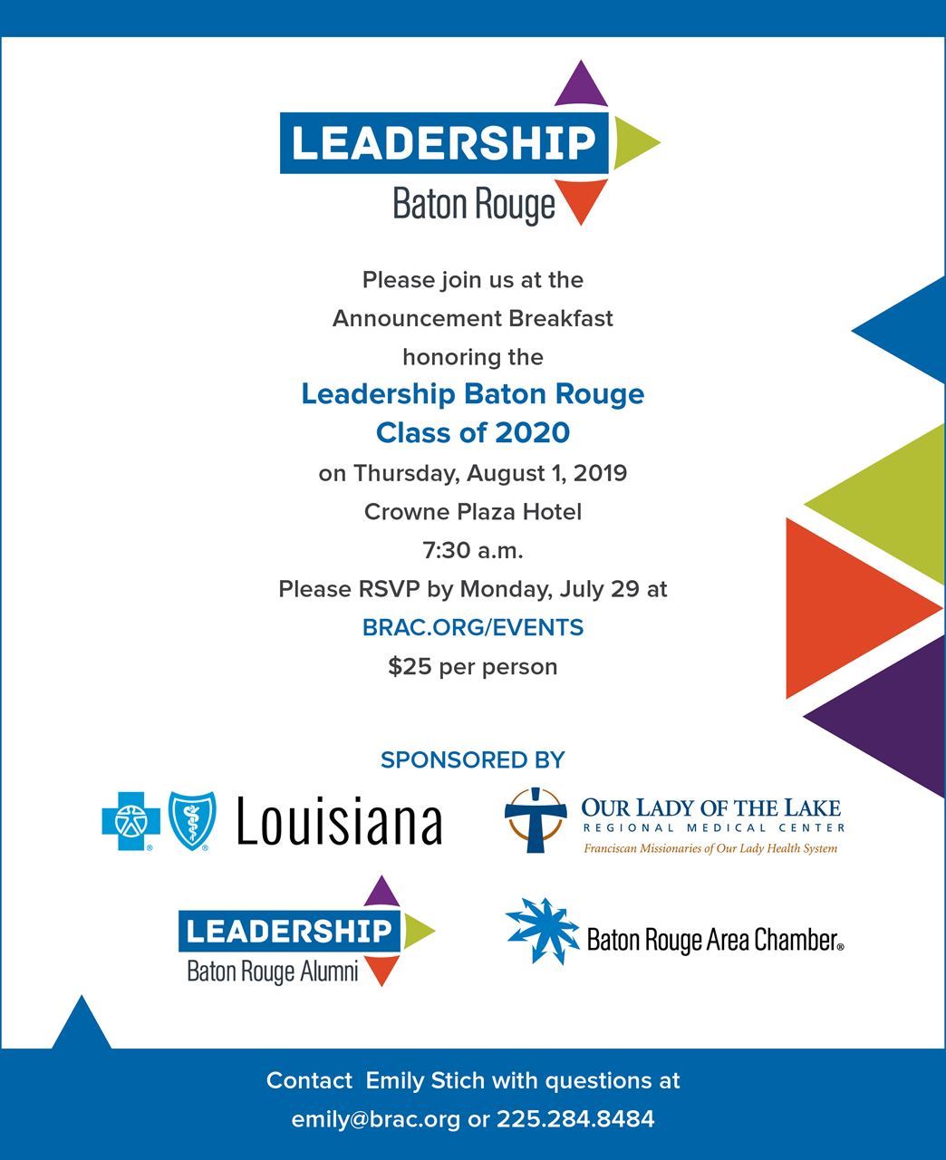 Leadership Baton Rouge Alumni - Leadership Baton Rouge Class of 2020 ...